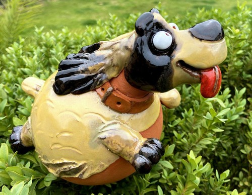 Hund keramik zaungucker - hund,