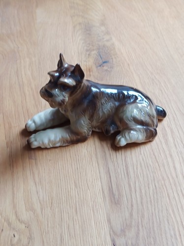 Keramik schnauzer hund - keramik,