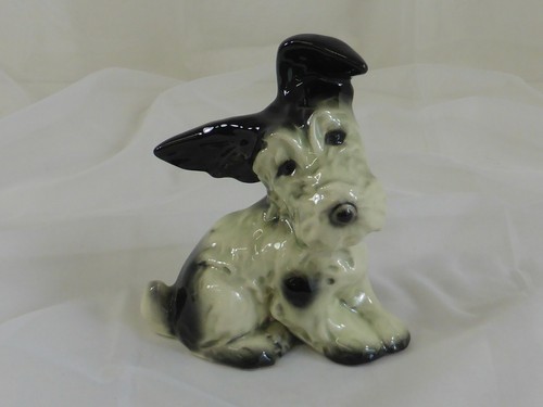 Vintage keramik figur - figur, hund