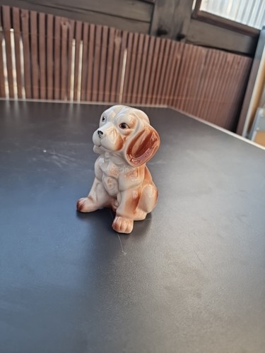Kleine porzellanfigur hund - kleine,