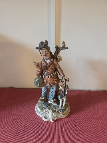 Keramikfigur jäger mit - keramikfigur,