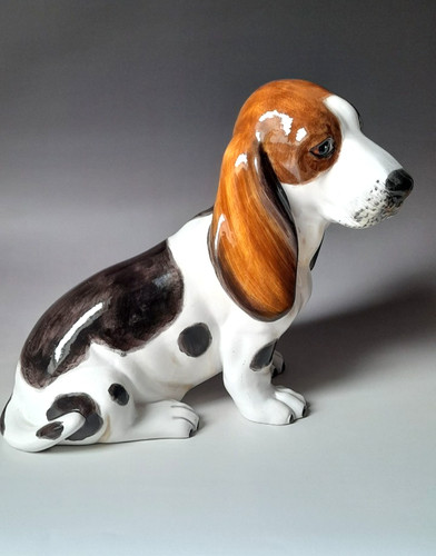 Große basset hunde figur - basset, 26