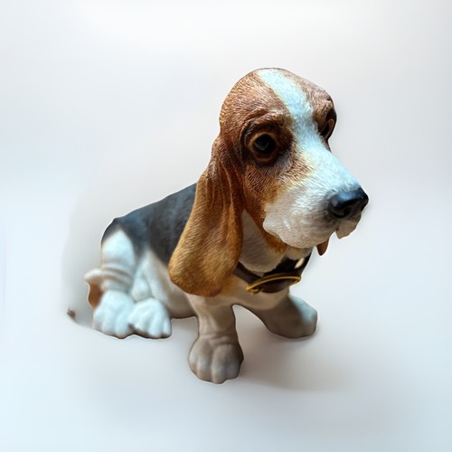 Goebel dekofigur hund - hund, basset