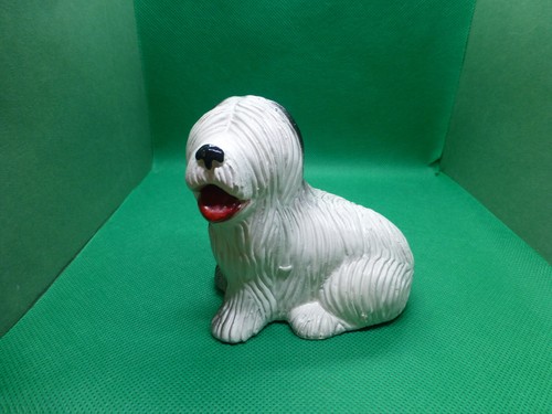 Hund sitzend keramikfigur - sitzend,