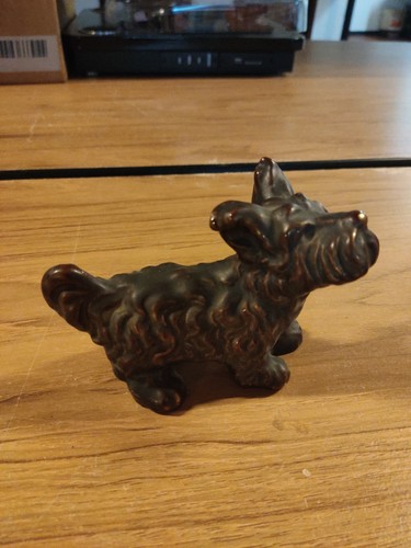 Keramik figur hund - keramik, lang