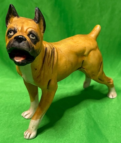 Hundefigur boxer keramik - boxer,