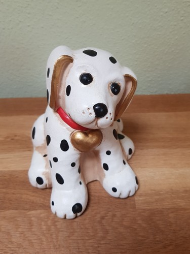 Thun keramik hund dalmatiner - keramik,