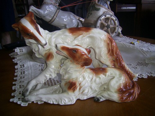 Porzellan figur hunde - porzellan, "hunde"